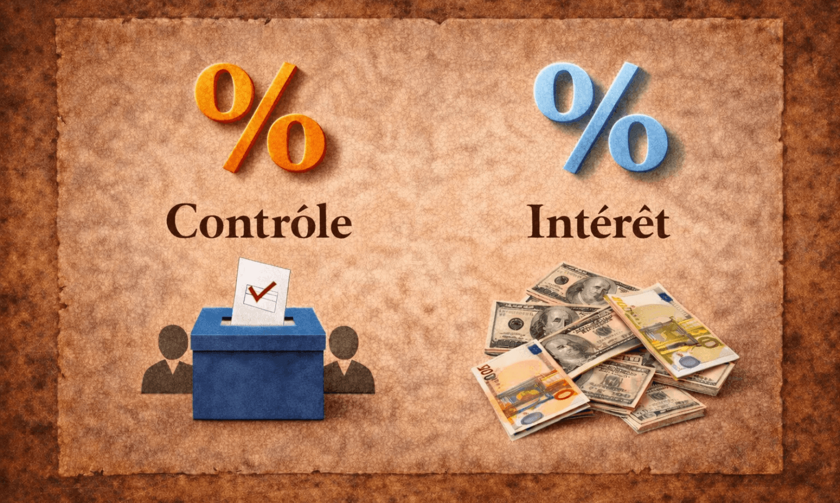 Pourcentage de contrôle vs pourcentage d’intérêt en consolidation : comprendre la différence (avec exemples)