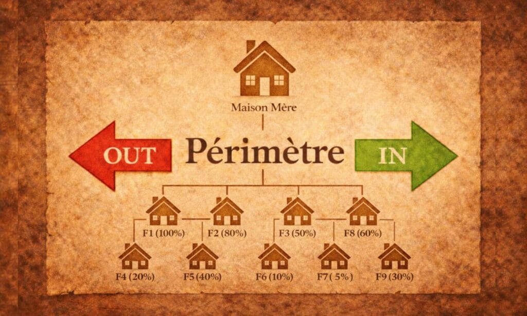 périmètre de consolidation IFRS