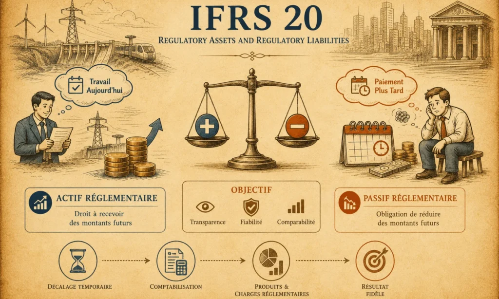 Cas pratiques IFRS 20 : Comptabilisation des actifs et passifs réglementaires