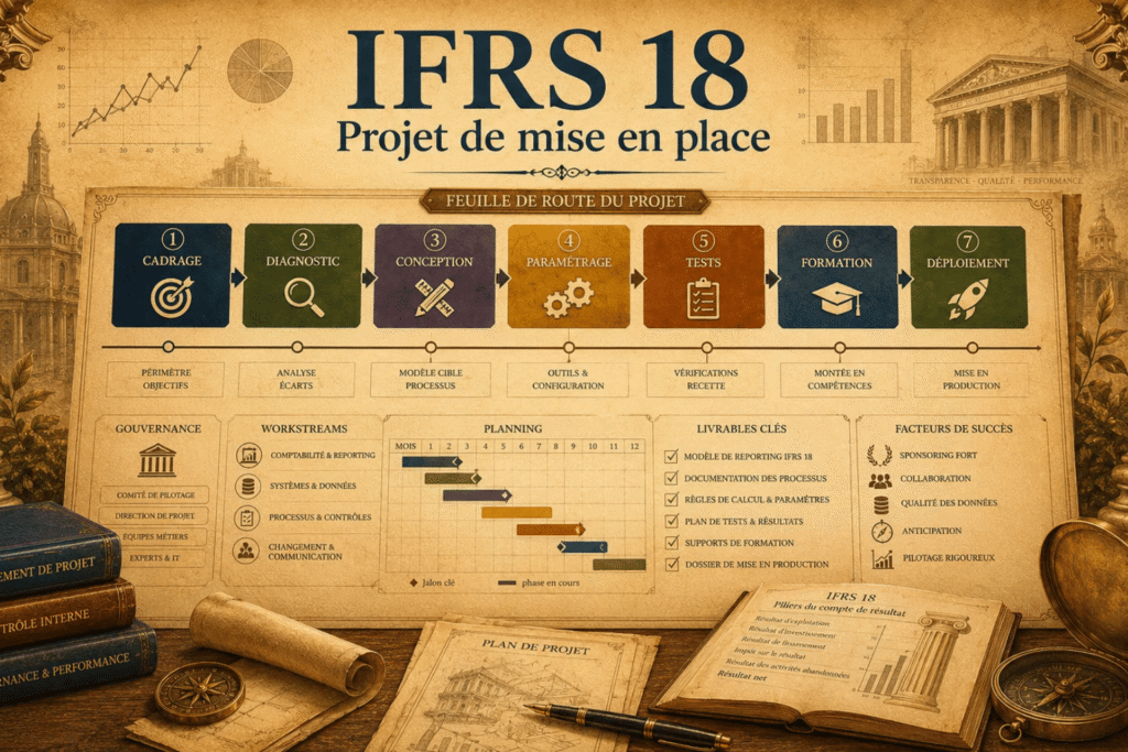 IFRS 18 : comment réussir sa mise en place avant 2027 ?
